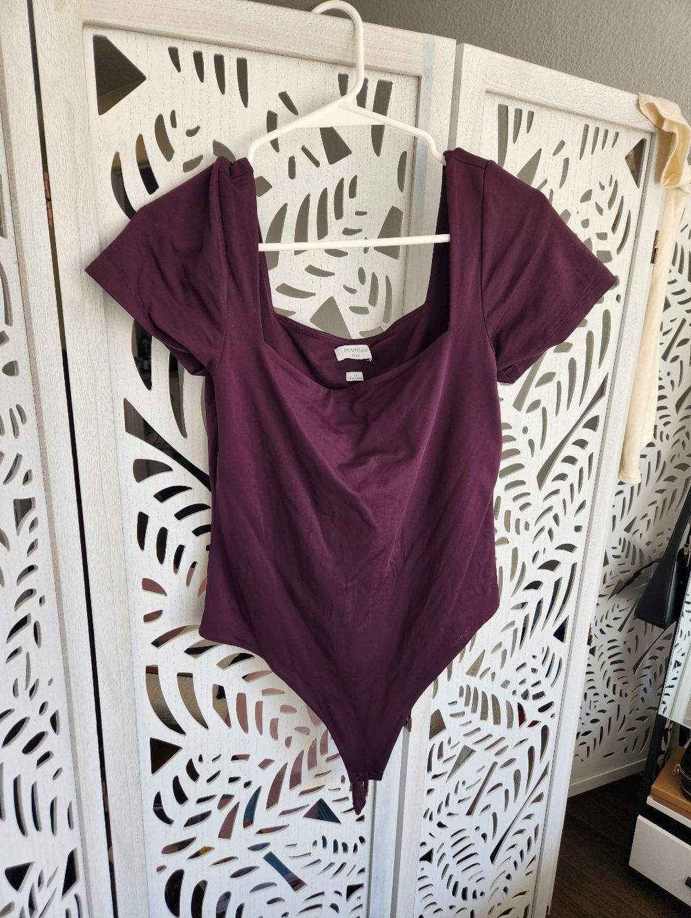 Aritizia Contour Square Neck Bodysuit - Size XL